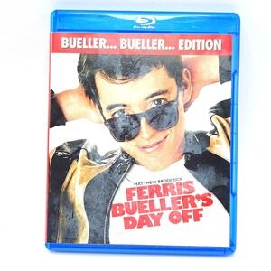 Ferris Buellers Day Off Blu Ray Comedy Movie Matthew Broderick Complete